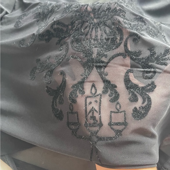 Mink Pink Beauty and the Beast Mesh Crop Top - Picture 10 of 10